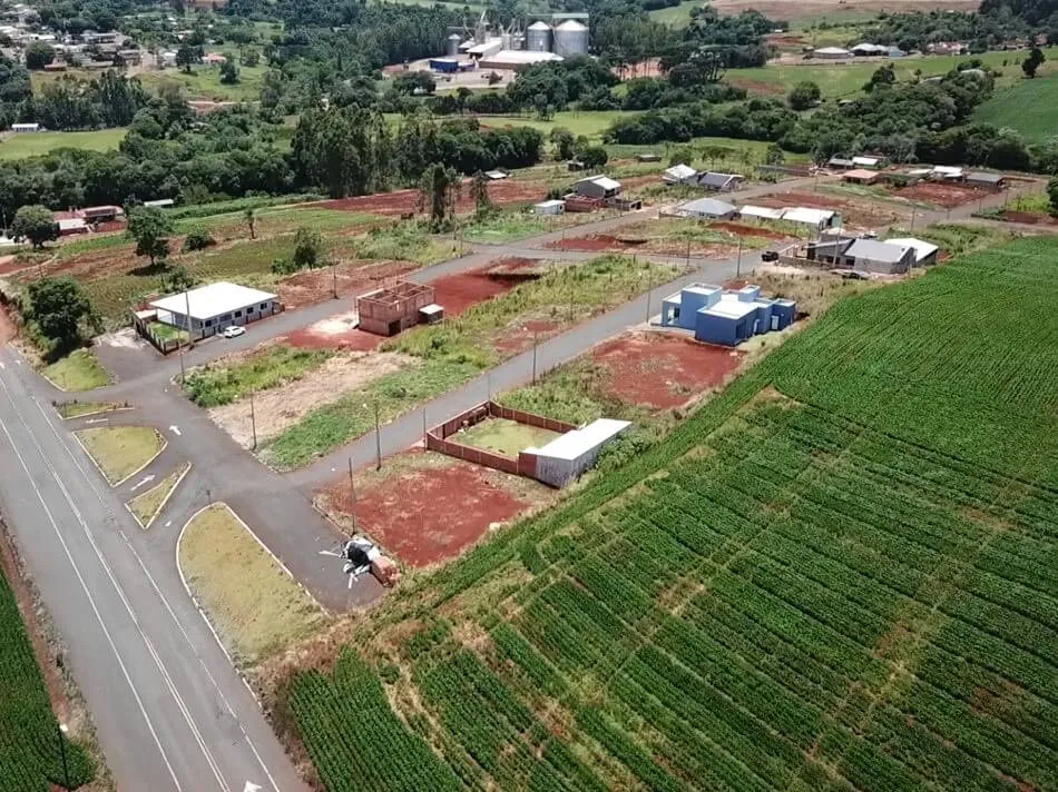 Residencial Bella Casa em Nova Tebas-PR, vista aérea